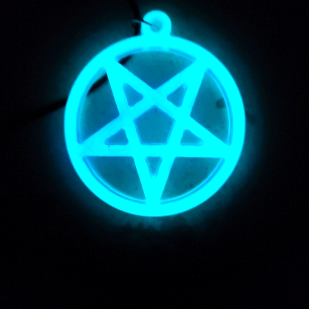 Glow in the dark necklace